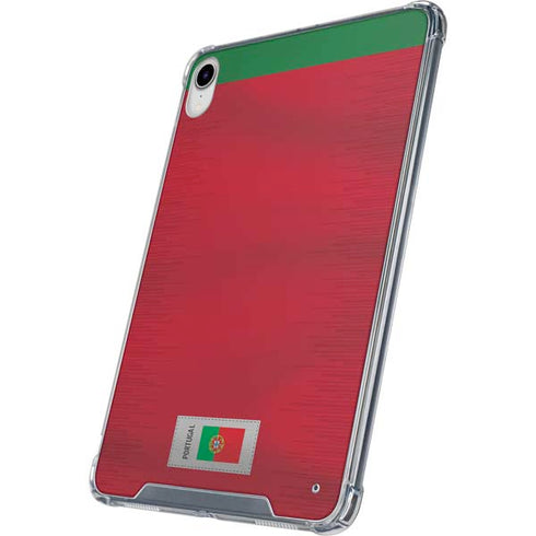 Portugal Soccer Flag iPad 11th Gen (2025) Clear Case